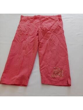 Jane Ashley Casual Lifestyle Women's Cotton Fuschia Pants Size Small